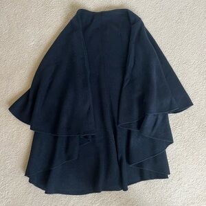 Elegant Dark Navy Women's Moth Sweater, Wrap, Cape from Anthropologie